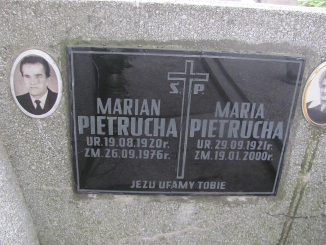 Edward Pietrucha 1948 Żabno - Grobonet - Wyszukiwarka osób pochowanych