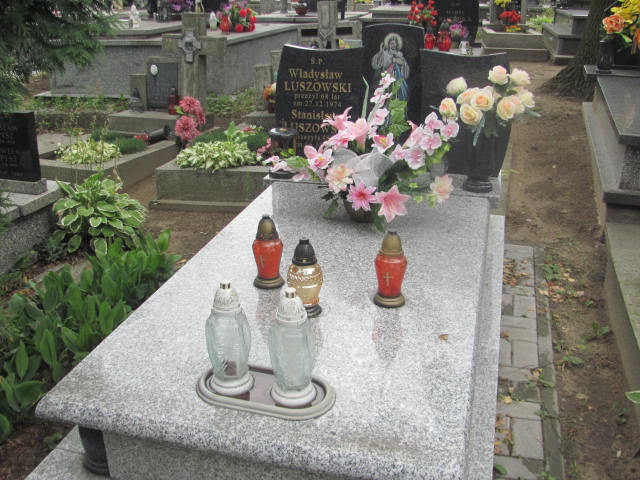 Grób Stanisława Sofia  Luszowska