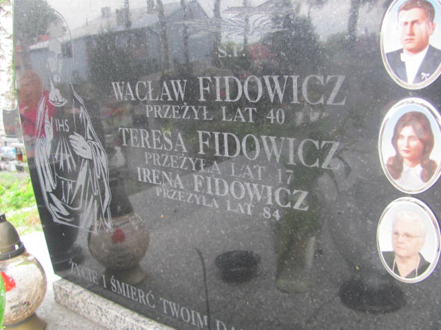 Teresa Anna Fidowicz 1955 Żabno - Grobonet - Wyszukiwarka osób pochowanych