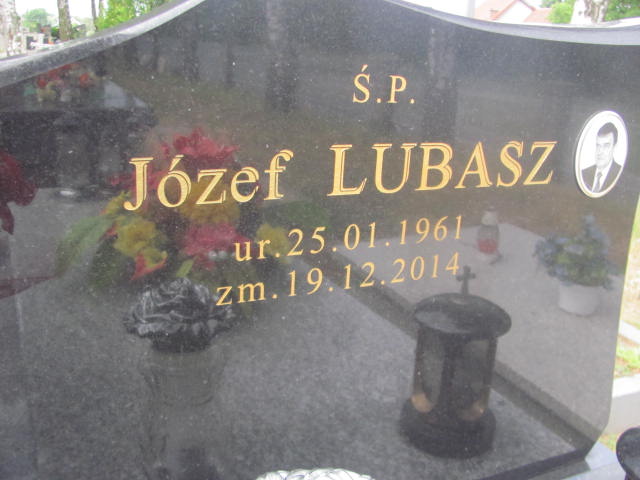 Józef Lubasz 1961 Żabno - Grobonet - Wyszukiwarka osób pochowanych