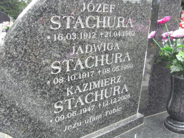 Jadwiga Stachura 1917 Żabno - Grobonet - Wyszukiwarka osób pochowanych