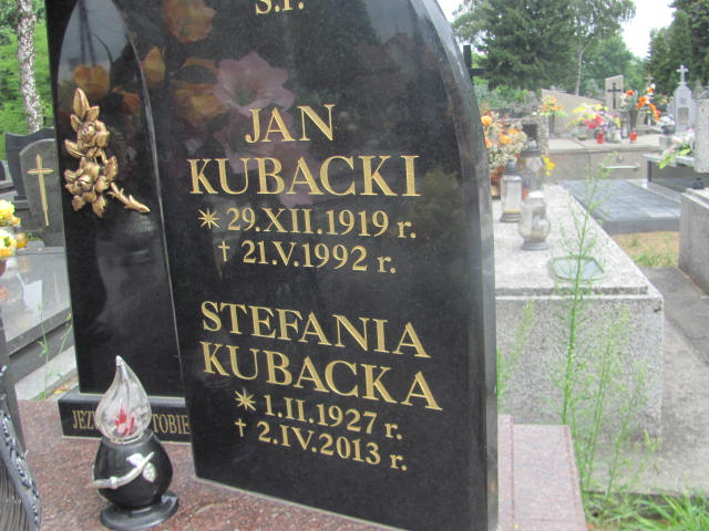 Olga Kubacka 1918 Żabno - Grobonet - Wyszukiwarka osób pochowanych