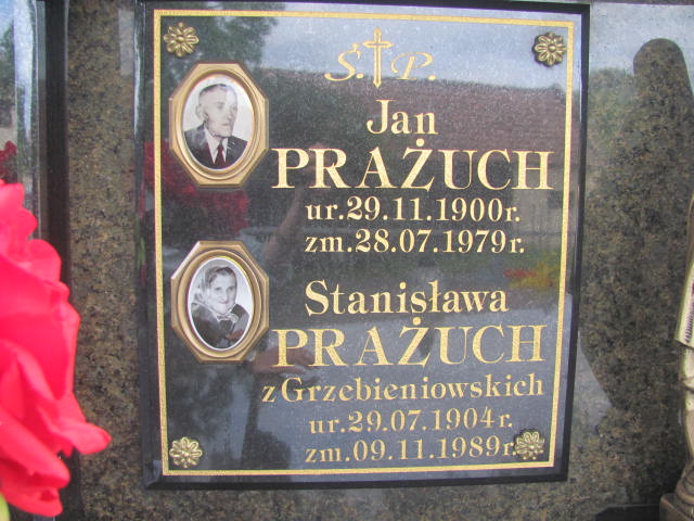 Stanisława Prażuch 1904 Żabno - Grobonet - Wyszukiwarka osób pochowanych