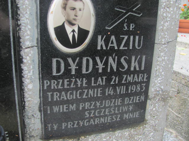 Kazimierz Dydyński 1962 Żabno - Grobonet - Wyszukiwarka osób pochowanych