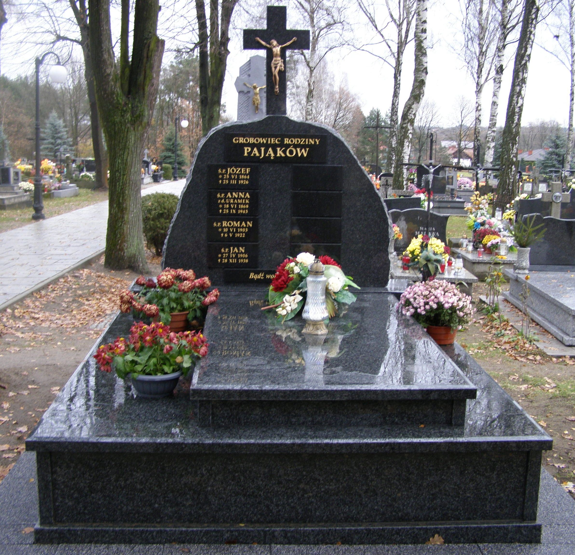 Roman Pająk 1903 Żabno - Grobonet - Wyszukiwarka osób pochowanych
